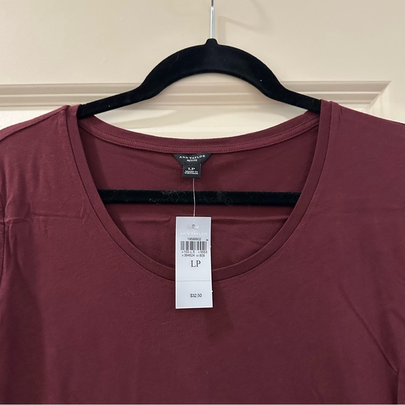 Ann Taylor Long Sleeve Tee - Picture 2 of 5